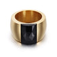 Anillo estilo chunky con zirconia casual formal