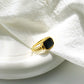 Anillo estilo vintage piedra cristal colores varios