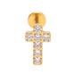 Piercings de titanio estilos varios casual formal tendencia