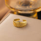 Anillos ajustables estilos variados casual formal