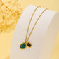 Collar básico con piedras colores neutros tendencia casual