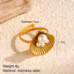 Anillos estilo marino set casual