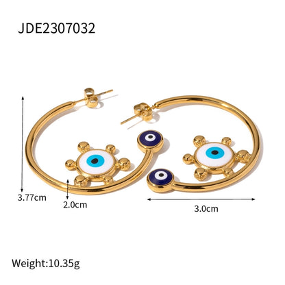 Aretes de ojos protectores diseños varios