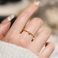 Anillo circonia estilo discreto básico elegante casual