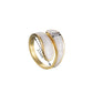 Anillos formas variadas blanco gris negro estrella corazón casual