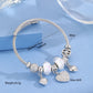 Pulsera charms diversos estilos colores tendencia