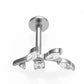 Piercings de titanio estilo naturaleza diseños varios