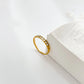 Anillos casuales básicos tendencia simples con mini piedras