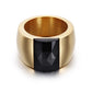Anillo estilo chunky con zirconia casual formal