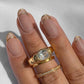 Anillos estilo vintage con circonia diseños varios