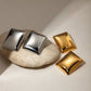 Aretes básicos rectangulares básicos simples