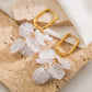 Aretes elegantes estilo perla
