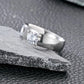 Anillos elegantes estilo chunky casual