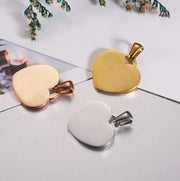 Dije de corazón oro rosa